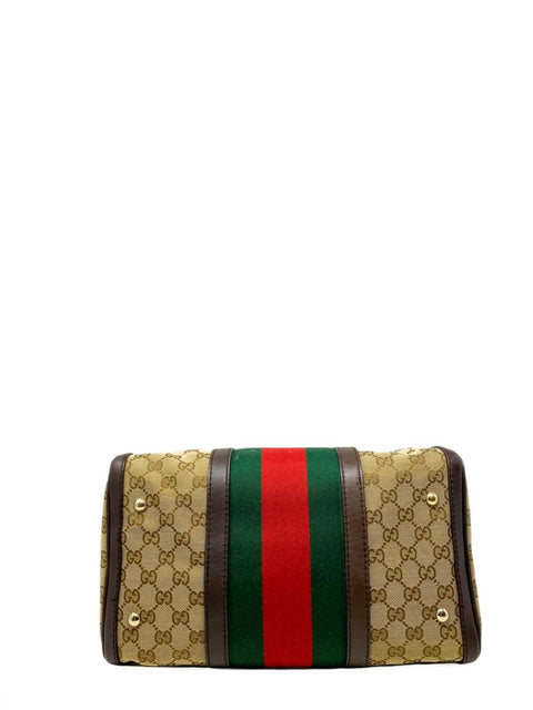 Cartera "GG Canvas Web Boston Bag"