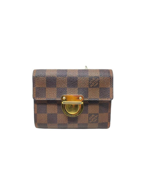 Billetera "Damier Ebene Pattern Koala Wallet"