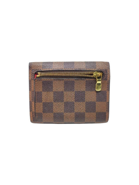 Billetera "Damier Ebene Pattern Koala Wallet"