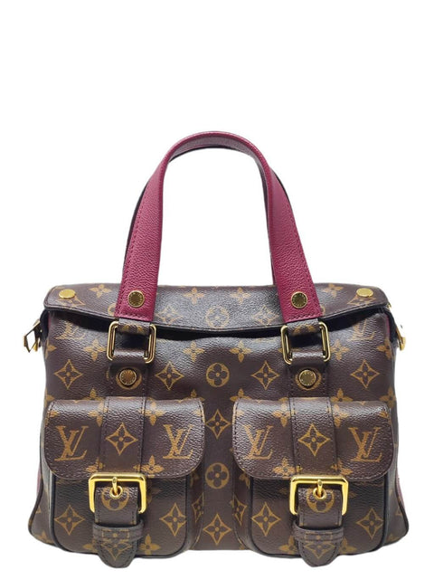 Cartera "Monogram Manhattan w/ Strap"