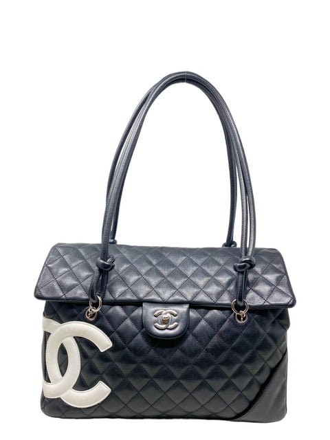 Bolso "Cambon Flap Tote Quilted Leather Large"