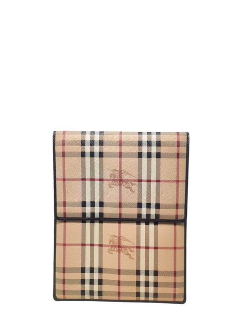 Estuche "Nova Check Leather iPad Case"
