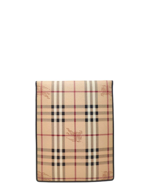 Estuche "Nova Check Leather iPad Case"