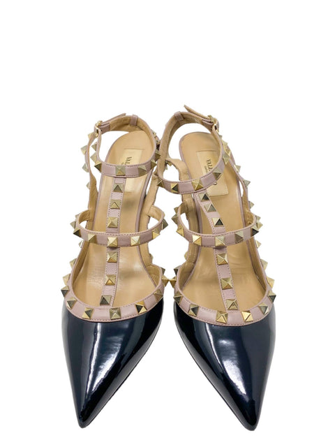Tacones "Rockstud Accents Patent Leather"