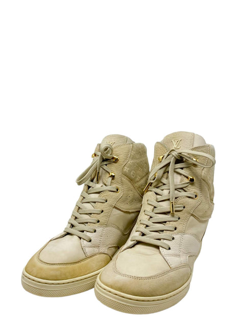 Tenis "Suede Wedge Sneakers"