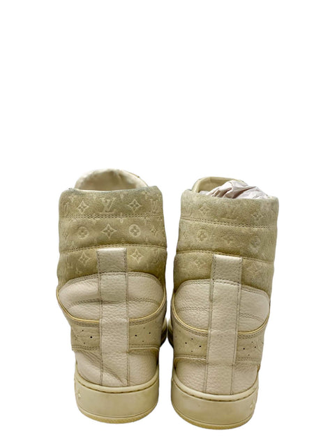 Tenis "Suede Wedge Sneakers"