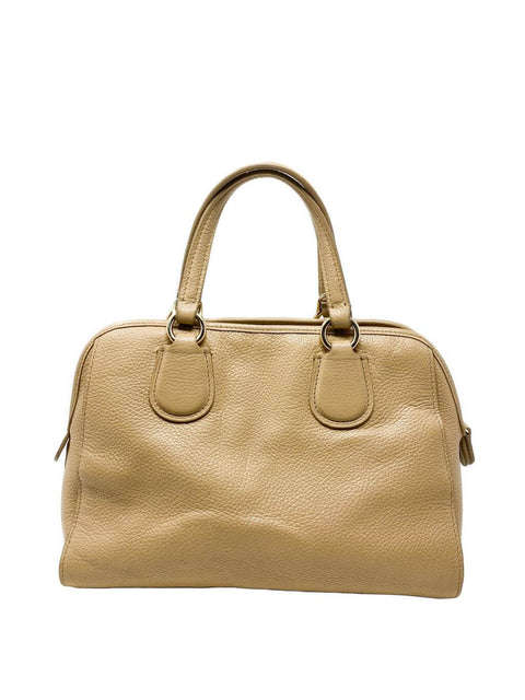 Cartera Beige