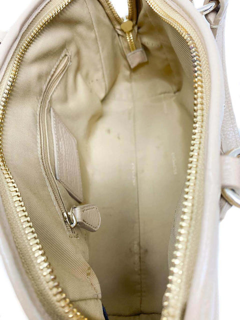 Cartera Beige