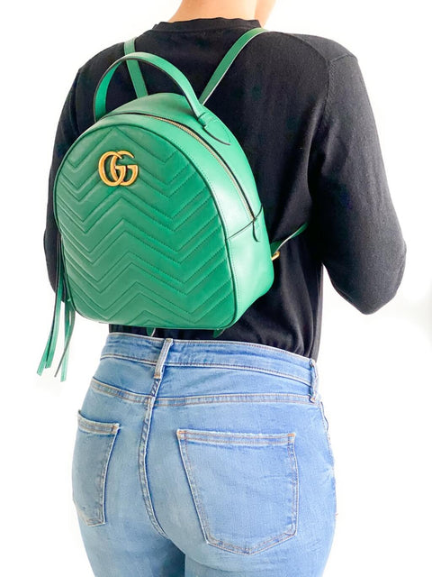 Morral "GG Marmont Matelassé Backpack"