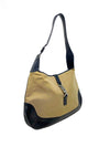 Cartera "Jackie Leather-Trimmed Hobo"