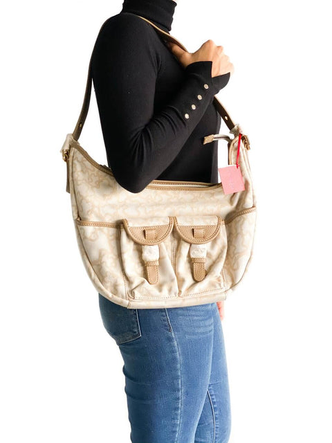 Cartera Beige