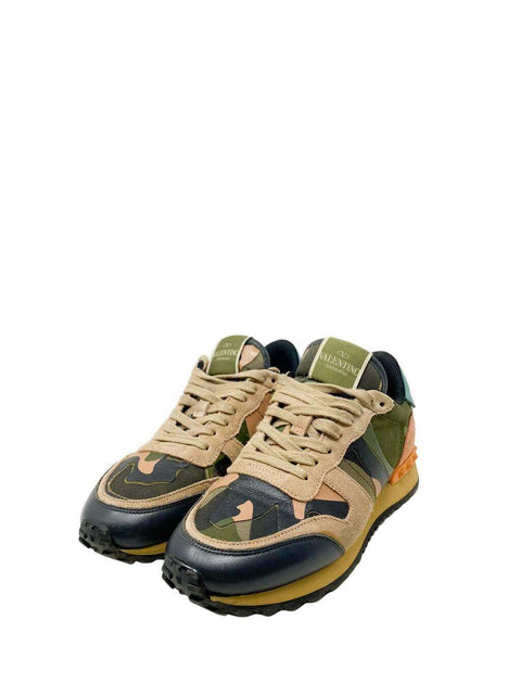 Tenis "Leather Low-Top Sneakers"