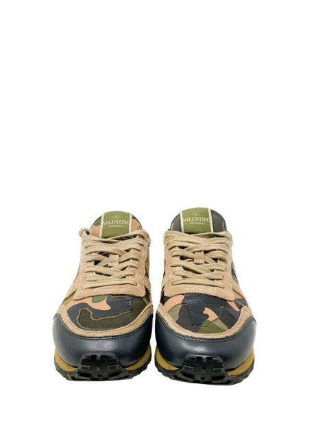 Tenis "Leather Low-Top Sneakers"