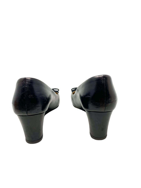 Tacones "Leather Bow Accents Pumps"