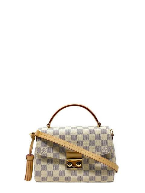 Cartera "Damier Azur Croisette"