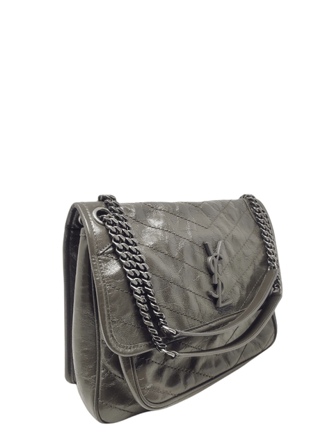 Cartera "Medium Matelassé Monogram Niki Chain Bag"