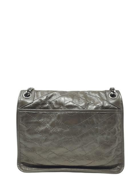 Cartera "Medium Matelassé Monogram Niki Chain Bag"