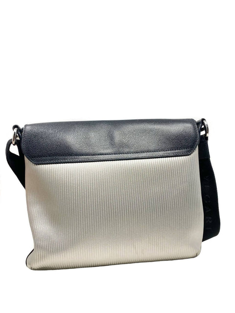 Cartera Plateada y Negra