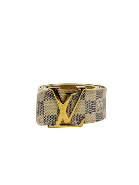 Correa "Damier Azur Initiales"