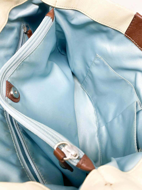 Cartera Beige