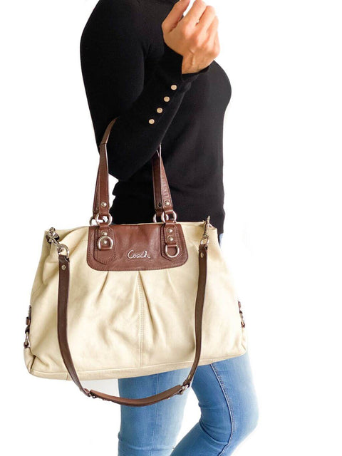 Cartera Beige