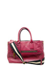 Cartera "Leather Double Zip Tote"