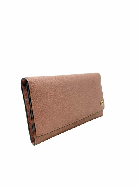 Billetera "Interlocking G Leather Continental"