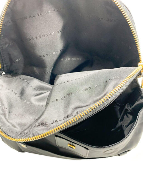 Cartera "Leather-Trimmed Nylon Crossbody"