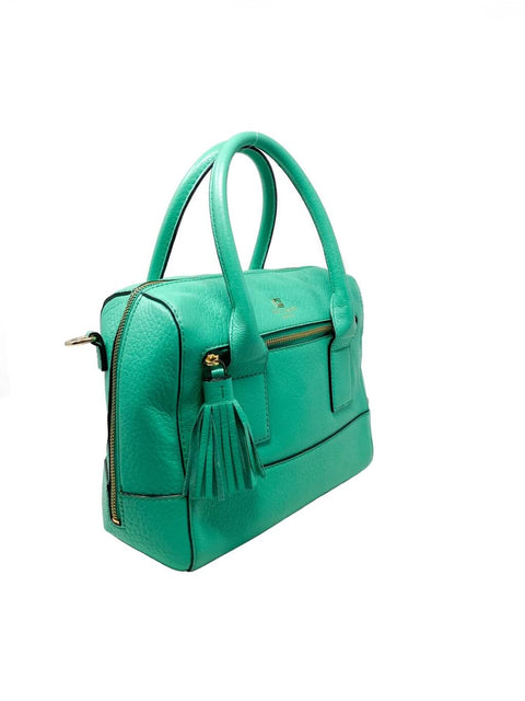 Cartera Verde Azul
