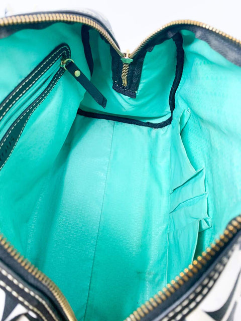Cartera Blanca y Negra