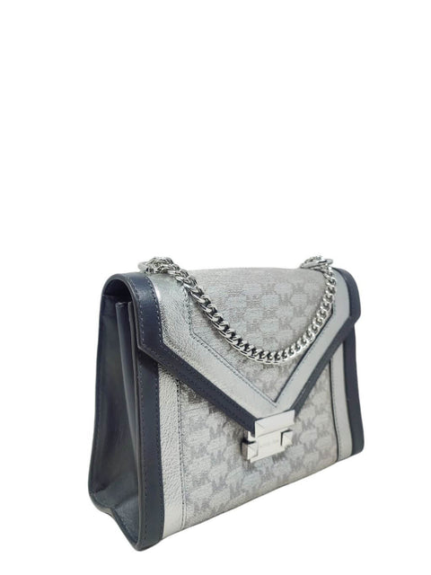 Cartera "Wool Chain-Link Crossbody Bag"