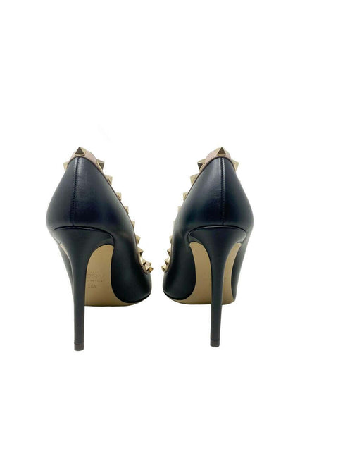 Tacones "Rockstud Accents Leather Pumps"