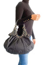 Cartera "Studded Medium Pelham Shoulder Bag"