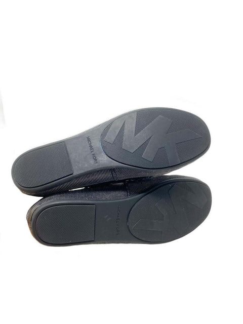 Mocasines Negros y Plateados