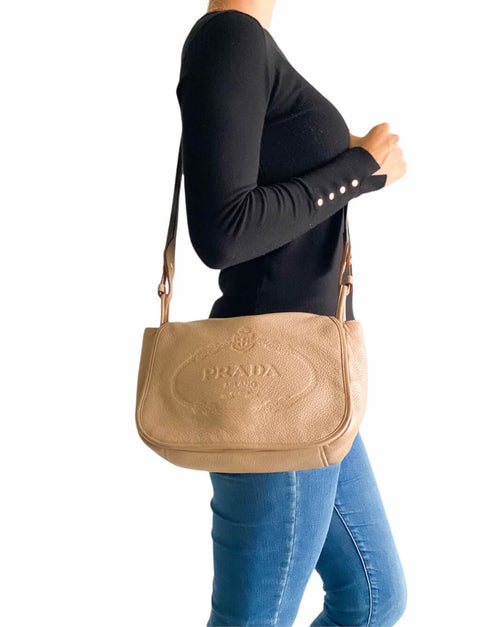 Cartera "Vitello Daino Crossbody"