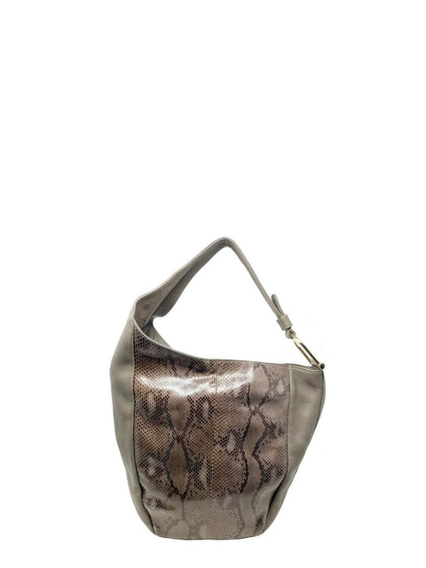 Cartera Gris