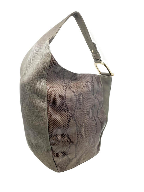 Cartera Gris