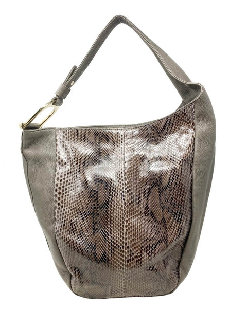 Cartera Gris
