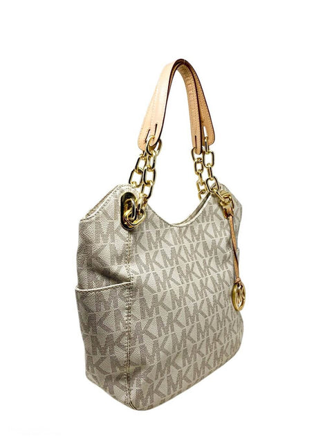 Cartera Beige