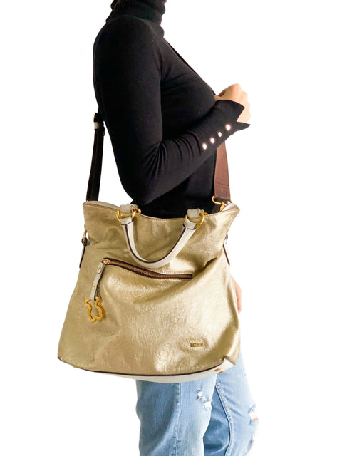 Cartera Dorada