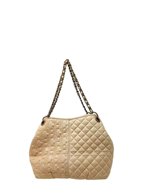 Cartera Beige