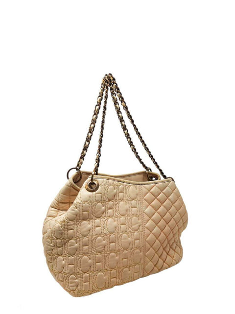 Cartera Beige