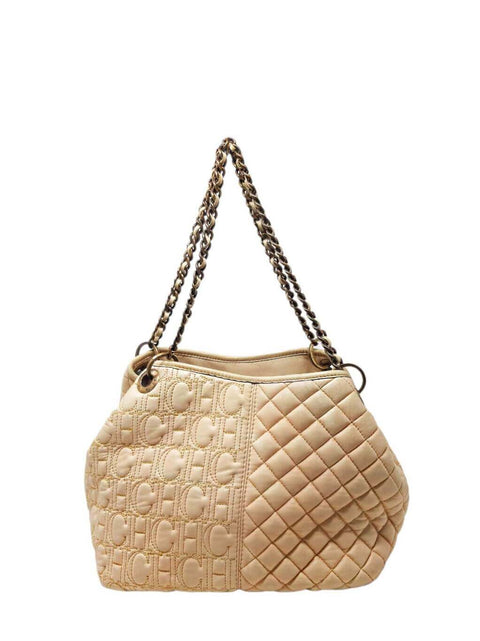 Cartera Beige