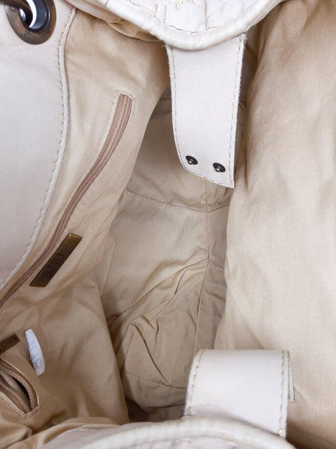 Cartera Beige