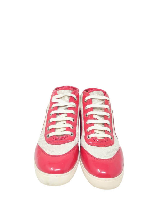 Tenis "Patent Leather and Canvas"