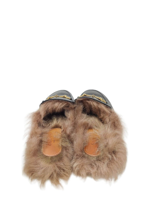 Mules "Princetown Horsebit Accent Mules"