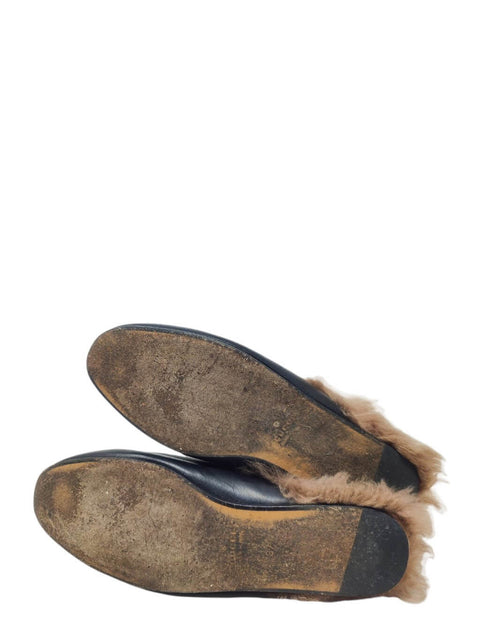 Mules "Princetown Horsebit Accent Mules"