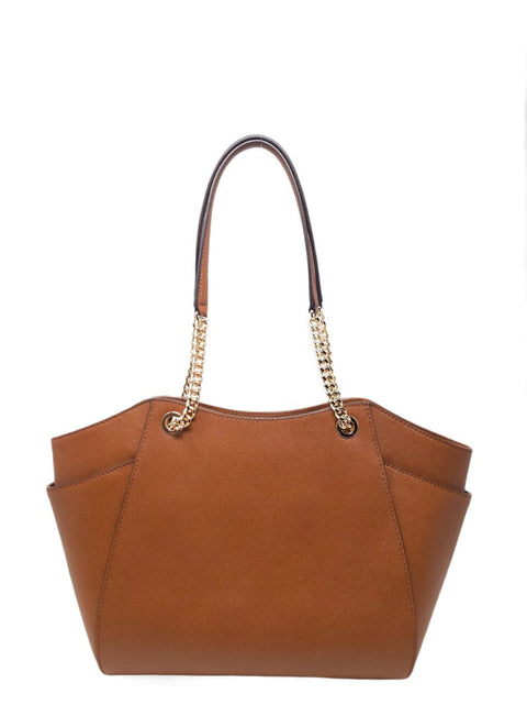 Cartera "Jet Set Large Saffiano Leather Shoulder Bag"