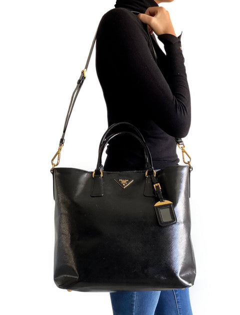 Cartera "Galleria Saffiano Vernice Tote"