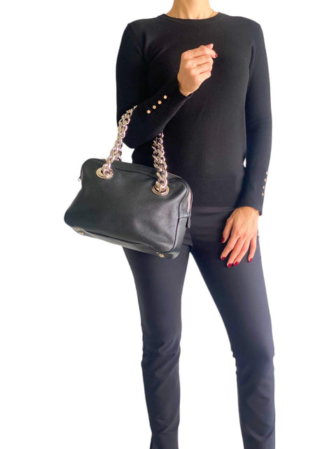 Bolso "Vitello Daino Chain Handles Shoulder Bag"